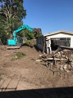 site cleanup and demolition Donnybrook