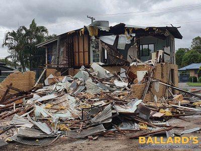 Banyo house demolition asbestos removal
