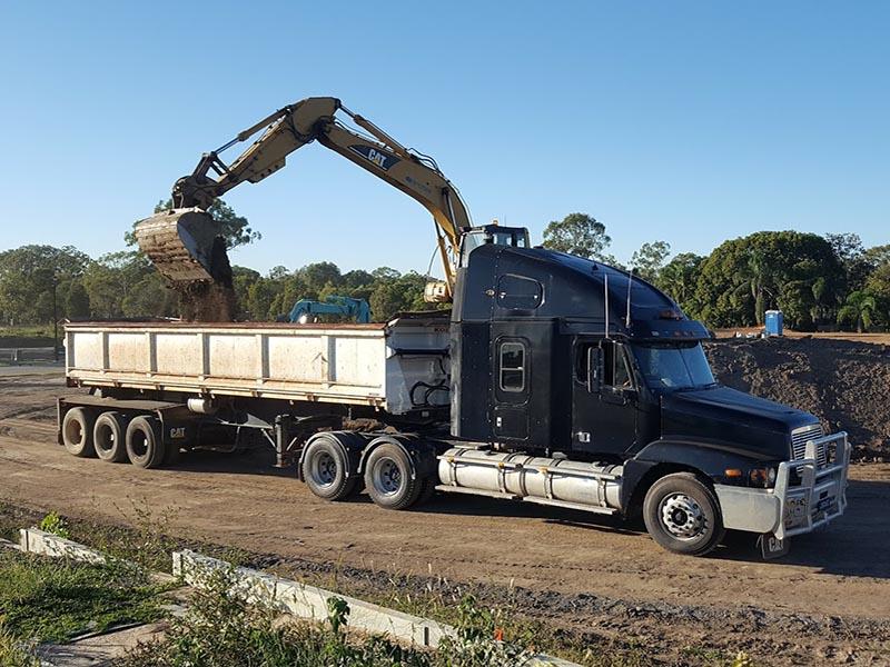 Semi Side Tipper Truck Hire